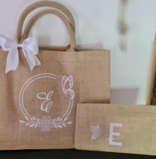 Borsa,pochette in juta