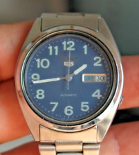 Seiko 5 7S26-3180 Automatico Giorno/data quadrante militare da collezione