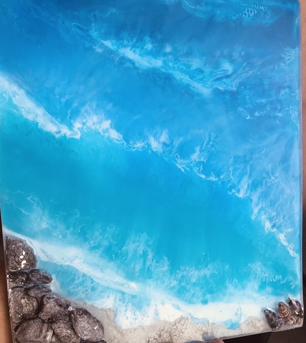 Quadro moderno resina - quadro,