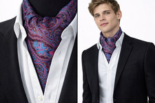 Cravatta uomo Ascot cravatta
