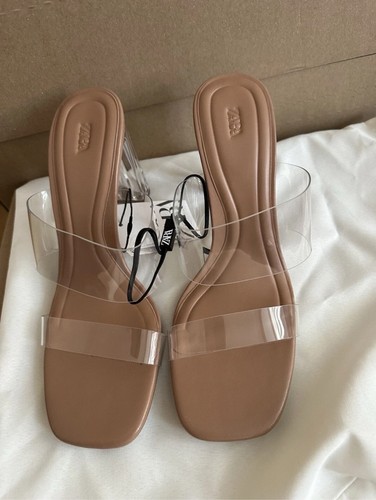 Sandali donna zara beige - donna,