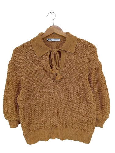 Zara maglia cropped - zara, donna