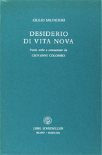 Salvadori,Giulio. - Desiderio di vita nova. 