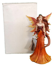 Les Alpes 028701 Fate Mystical "Fata Giallo, Arancio e Marrone" Mystical Fairies