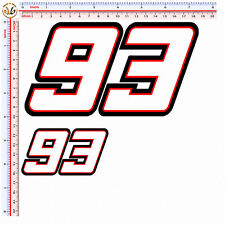 marquez 93 adesivi casco