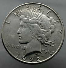 America  Stati Uniti 1 $ Dollaro PEACE Dollar 1922 mint SAN FRANCISCO    km 150