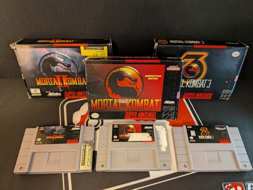 Mortal kombat super nintendo - mortal,