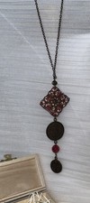 Collana con ciondolo boemo