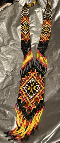 Collana bavaglino perline - collana,