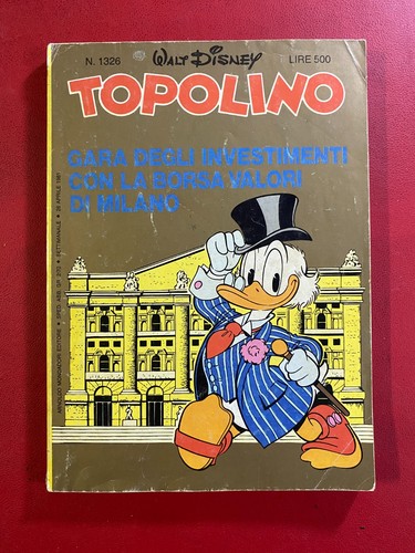 Topolino libretto 1326 walt - libretto,