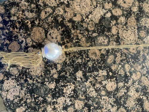 Collana catena metallo tono