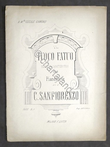Spartito sanfiorenzo - -,