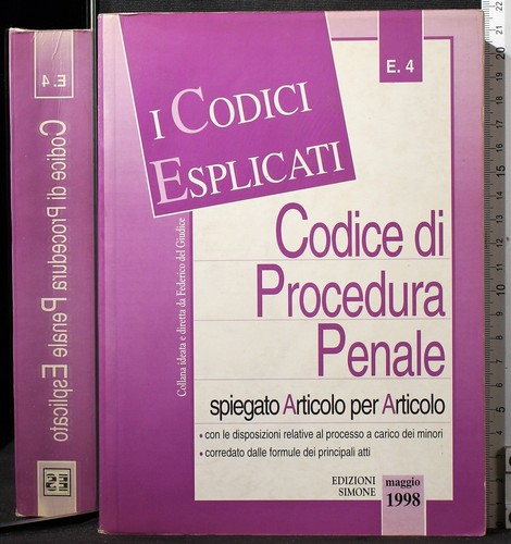 Codice procedura penale - procedura,