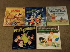 5x Disney Kid RECORD BOOK