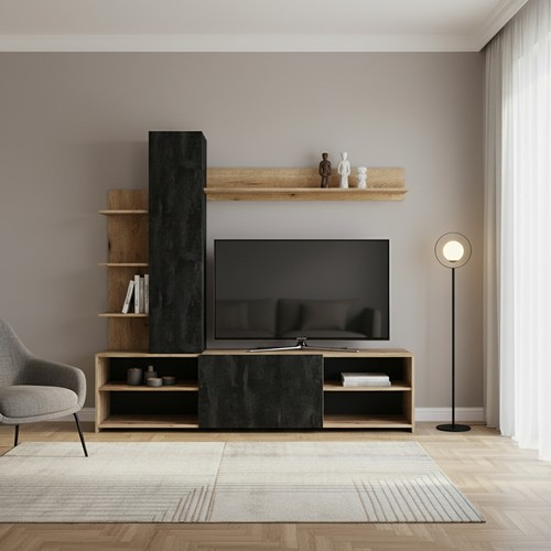 Parete attrezzata 180x40x170 - attrezzata,