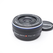 Olympus M.Zuiko 17mm f/2.8 obiettivo pancake per Micro 4/3 MFT - ottime condizioni - Nero