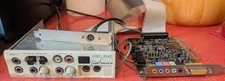 Sound blaster live SB0060 + SB0010C Con Pannello Frontale Funzionante/Working