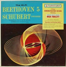 LP Beethoven, Schubert The Hi-Fi Beethoven 5, Schubert Unfinished NEAR MINT