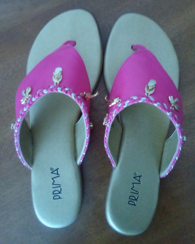 Sandali donna prima tanga rosa - sandali,