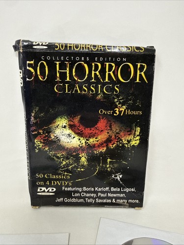 Horror classics dvd 5 disc - horror,