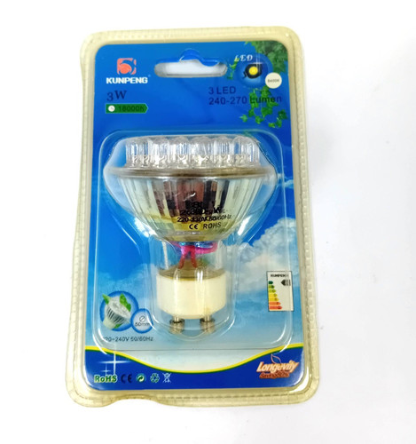Faretto led 12v e27 - led, 3w