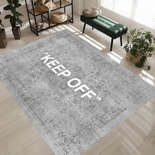 Tappeto grigio chiaro Keep
