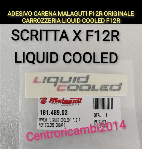 Adesivo carena malaguti f12r - carena,