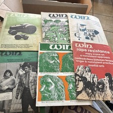WIN Magazine Lot Of 15 Plus 10