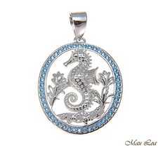 925 Silver Genuine Blue Topaz