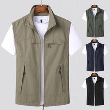 Gilet uomo outdoor multitasche