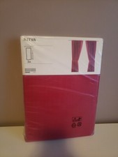Nuove tende Ikea RITVA rosse