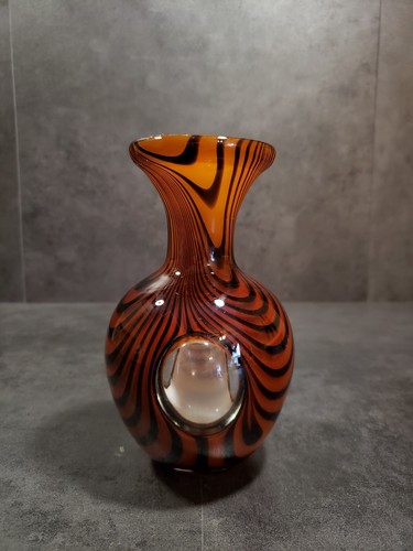 Vaso vetro artistico a - vetro,