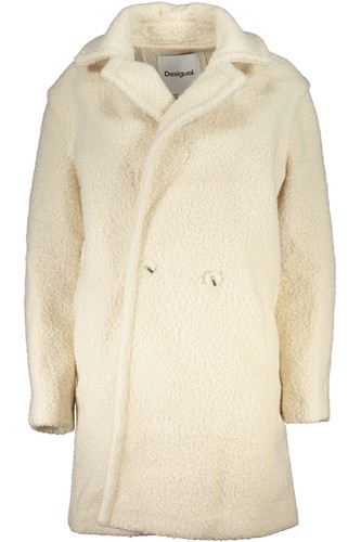 Desigual cappotto donna - cappotto, bianco