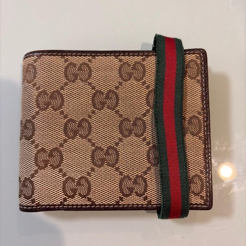Portafoglio due pieghe gucci - due,