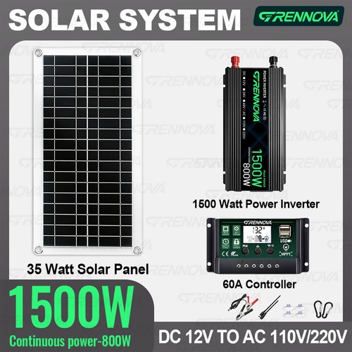 Grennova 1500w kit solare 30w - 1500w,