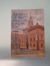 ALMANACCO DEI BIBLIOTECARI ITALIANI - AA.VV. - FRATELLI PALOMBI EDITORI - 1969