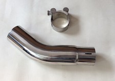 Tubo collegamento scarico inox