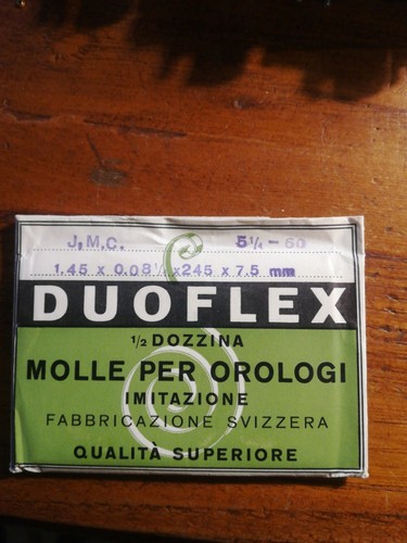 Molla carica duoflex - molla, di