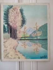 SAGLIETTI R. Olio Su Tela