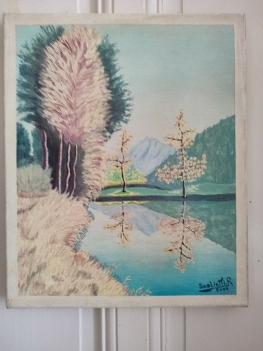 Saglietti olio su tela - saglietti,