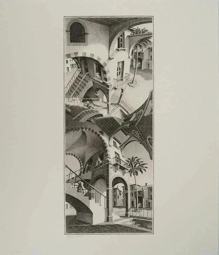 Escher ascendente e - escher:,