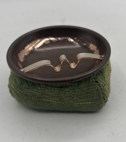 Posacenere vintage verde con