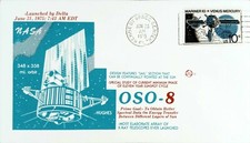 USA SATELLITE OSO 8 1975 COVER