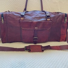 Borsa in pelle 33" viaggio