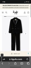 Il Gufo Boy’s Tuxedo Black