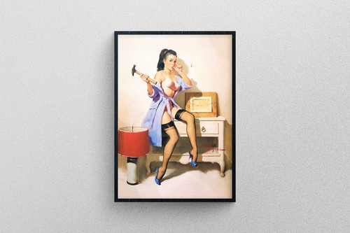 Poster pin vintage anni 50 - up,