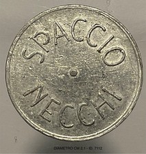 GETTONE 20 CENTESIMI SPACCIO