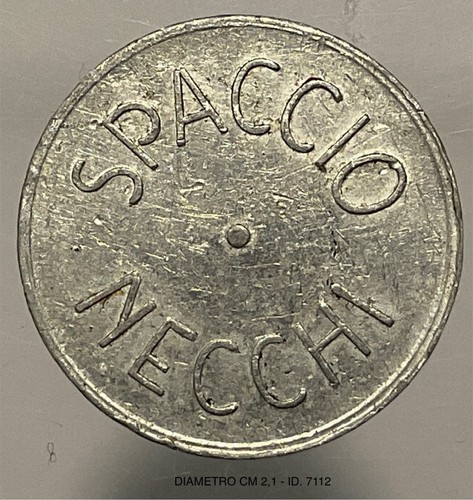 Gettone centesimi spaccio - 20,