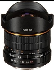 ROKINON 8MM T3.8 HD FISHEYE