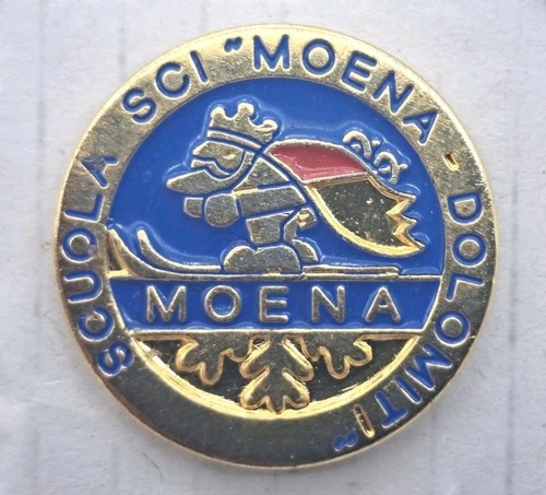 Spilla pins scuola sci moena - spilla,